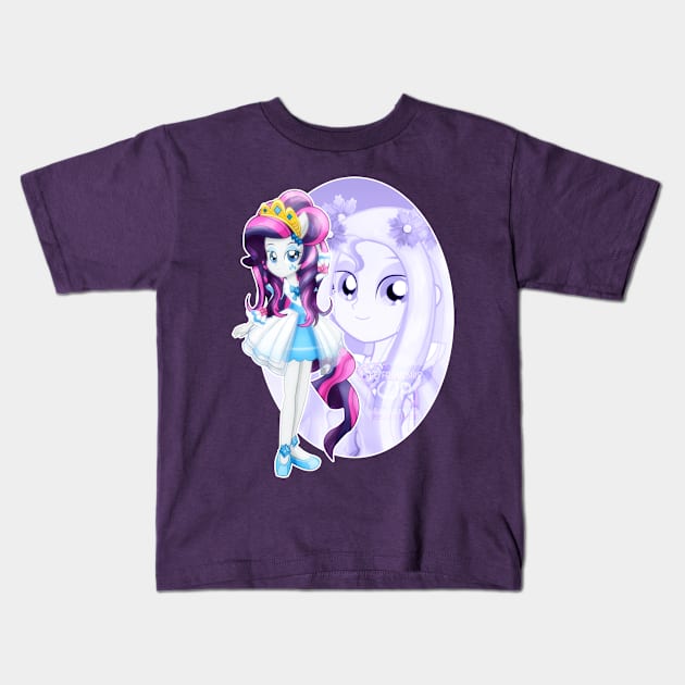 Aphrodite's warrior_Rarity Kids T-Shirt by jotakaanimation